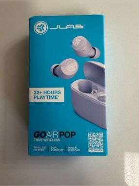 JLab GO Air Pop True Wireless Earbuds - Light Purple